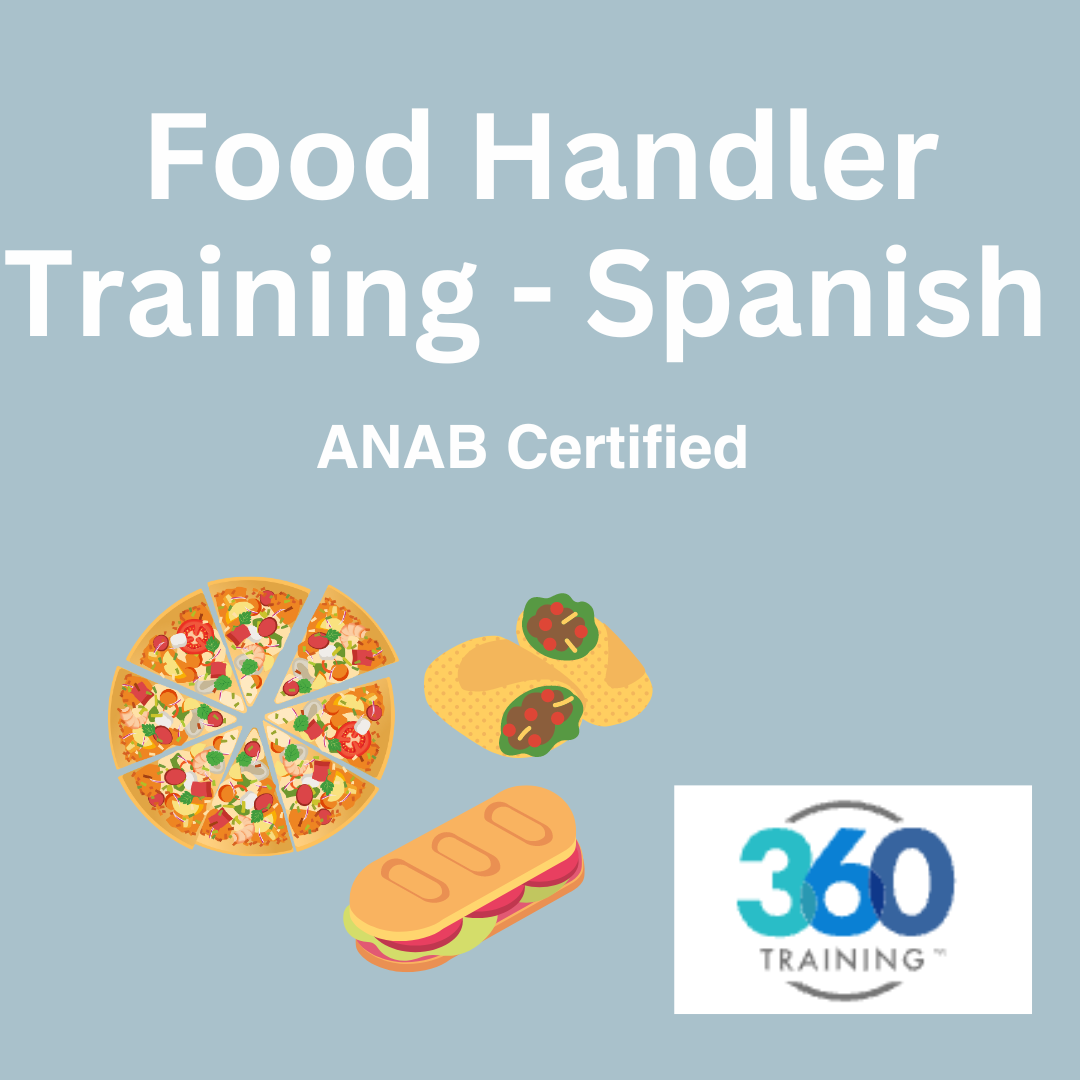 Food Handler Training - ANAB Certified - Spanish